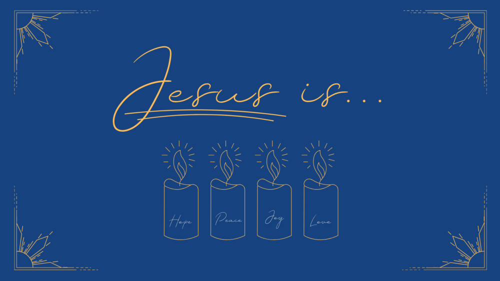 Jesus Is...(Advent series)